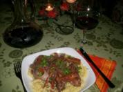 Rotwein-Hähnchen>> - Rezept