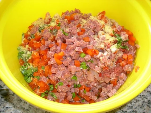 Rezept: Frühlings-Hackbraten>> Bild Nr. 4 Frühlings-Hackbraten>> - Rezept - Bild Nr. 4