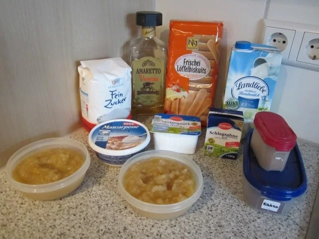 Rezept: Tiramisu trifft Apfelmus Bild Nr. 2 Tiramisu trifft Apfelmus - Rezept - Bild Nr. 2
