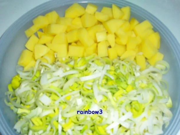 Auflauf: Porree mit Hackfleisch und Kartoffeln - Rezept - Bild Nr. 3