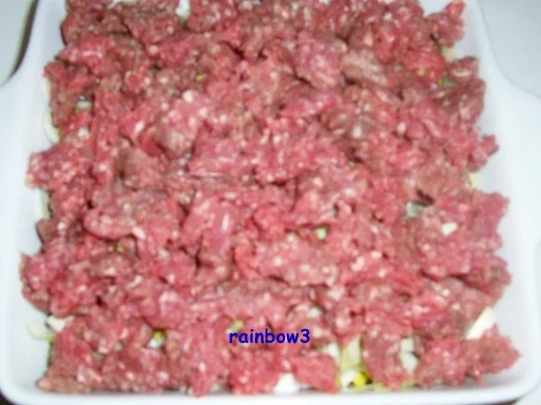 Auflauf: Porree mit Hackfleisch und Kartoffeln - Rezept - Bild Nr. 6