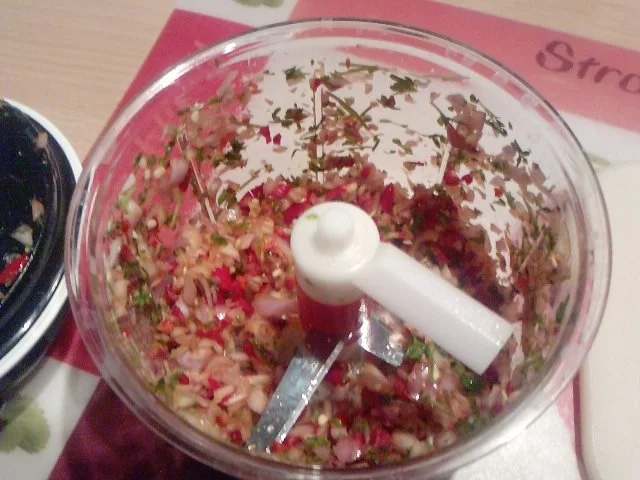 Rezept: Mehlige gegrillte Forelle mit chilligen sauren Bratkartoffeln Bild Nr. 7 Mehlige gegrillte Forelle mit chilligen sauren Bratkartoffeln - Rezept - Bild Nr. 7