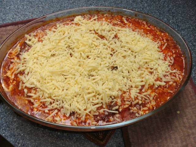 Rezept: Schnitzelauflauf " Puszta Art " Bild Nr. 5 Schnitzelauflauf " Puszta Art " - Rezept - Bild Nr. 5