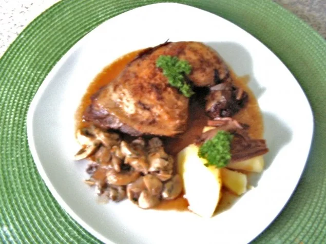 Hähnchenkeulen süß-sauer - Rezept