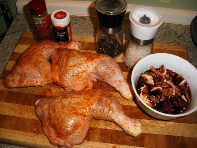 Hähnchenkeulen süß-sauer - Rezept - Bild Nr. 3