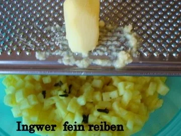 Ananas-Orangen-Apfel Konfitüre mit Ingwer abgerundet - Rezept - Bild Nr. 8
