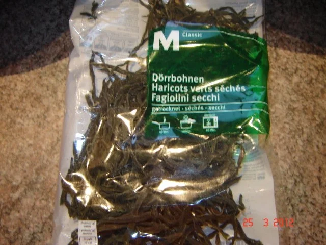 Fleisch : Geräuchertes (Eigenproduktion) mit Dörrbohnen und Kartoffelpü - Rezept - Bild Nr. 5