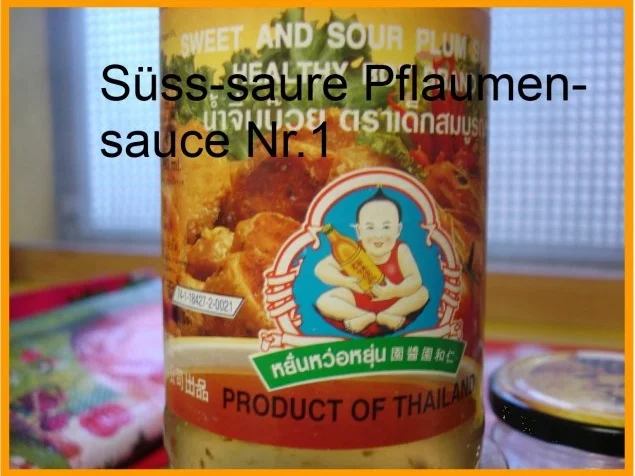 Nudeln mit Schweinefleisch und Gemüse in Pflaumensauce - Rezept - Bild Nr. 5