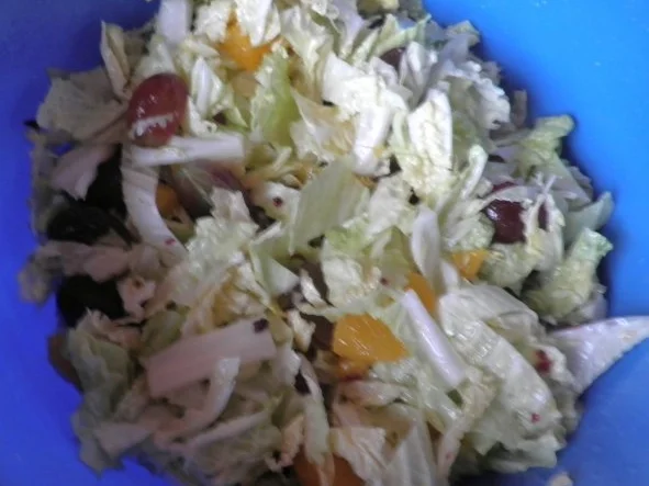 Rezept: Fruchtiger Chinakohlsalat Bild Nr. 2 Fruchtiger Chinakohlsalat - Rezept - Bild Nr. 2