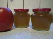 Apfelkonfitüre mit Zimt und Vanille - Rezept
