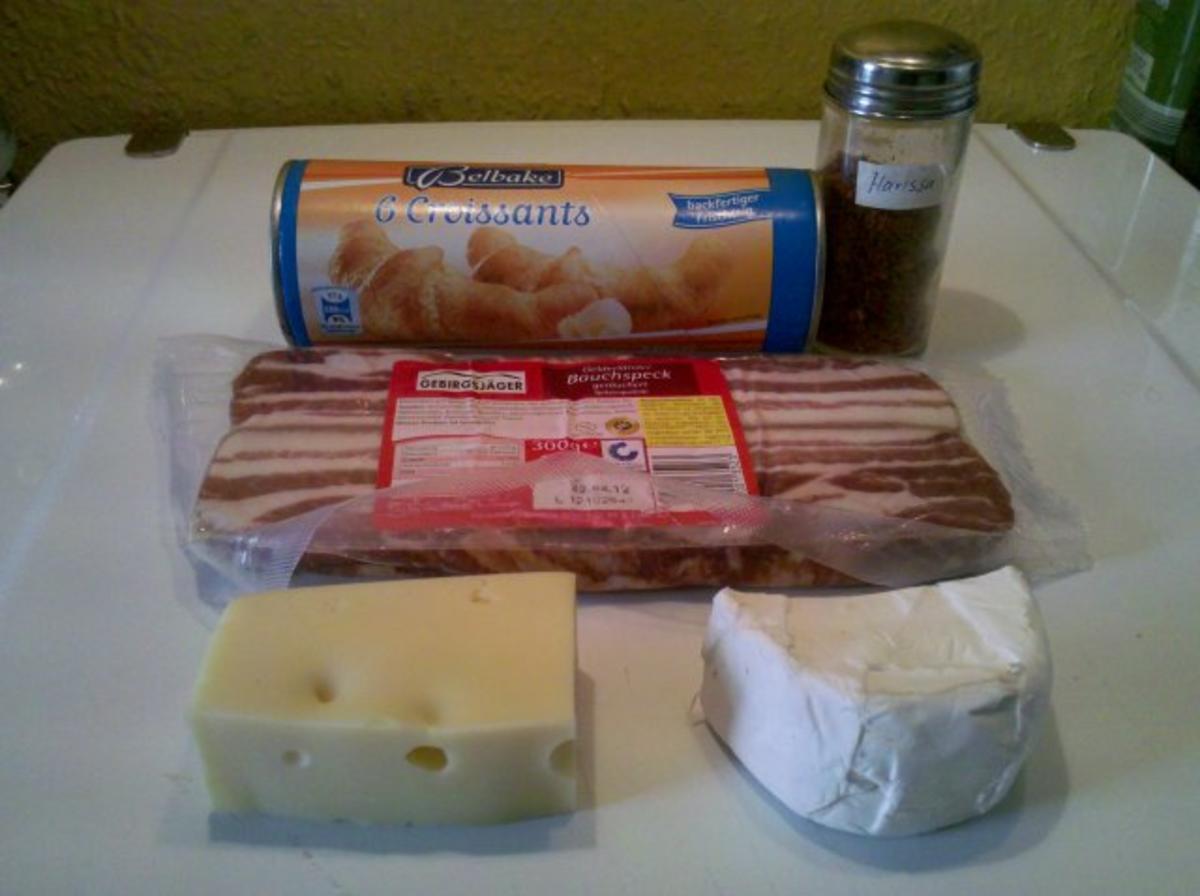 Frühstück: Pikante gefüllte Croissants â la Gudrun - Rezept - Bild Nr. 2