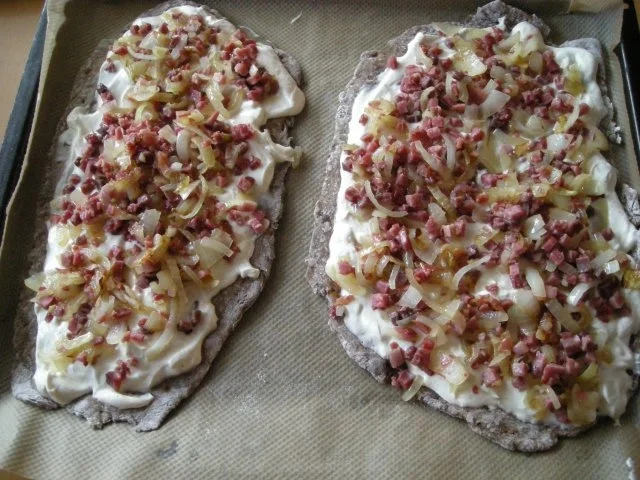 Flammkuchen nach Queeny `s Art - Rezept - Bild Nr. 4