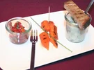 Rezept: Hessische Tapas: Kräutersüppchen, Schmandmöhre und Ahle Worscht-Salat Hessische Tapas: Kräutersüppchen, Schmandmöhre und Ahle Worscht-Salat - Rezept
