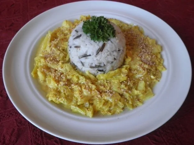 Gedünsteter Chinakohl mit Curry - Rezept - Bild Nr. 2