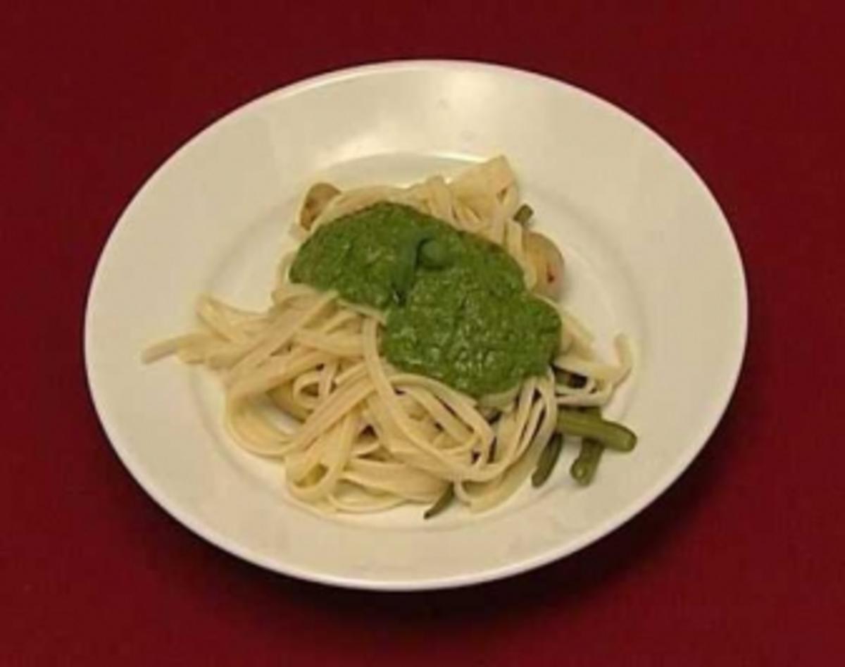 col pesto; Moscardini alla Genovese (Björn Casapietra