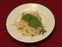 Trenette col pesto; Moscardini alla Genovese (Björn Casapietra) - Rezept