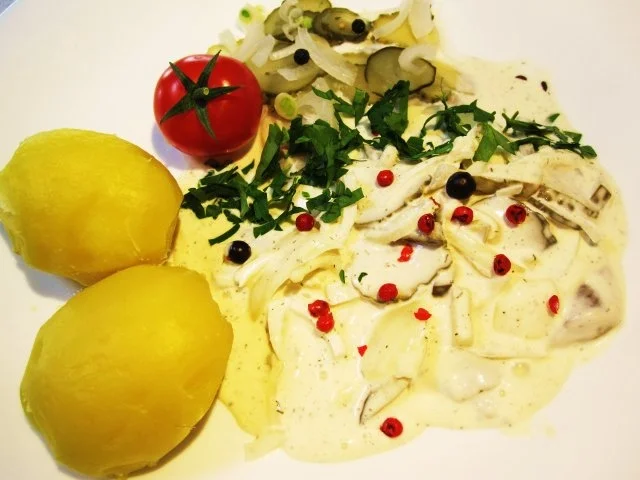 Rezept: Heringsstipp aus Matjesfilets ... Bild Nr. 4 Heringsstipp aus Matjesfilets ... - Rezept - Bild Nr. 4