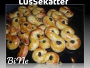 BiNe` S LUSSEKATTER - SCHWEDISCHES HEFEGEBÆCK - Rezept