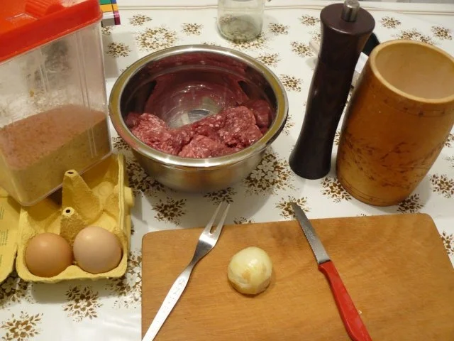 Bratklößchen mit Poreegemüse (Fleischplanzerl) - Rezept - Bild Nr. 3