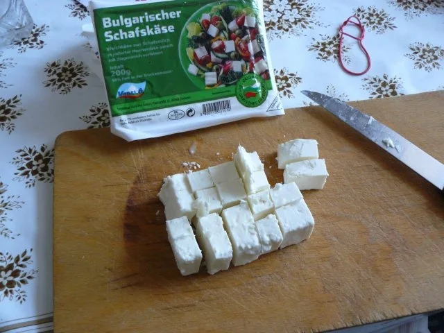 Rezept: Penne mit Champignons und Schafskäse Bild Nr. 4 Penne mit Champignons und Schafskäse - Rezept - Bild Nr. 4