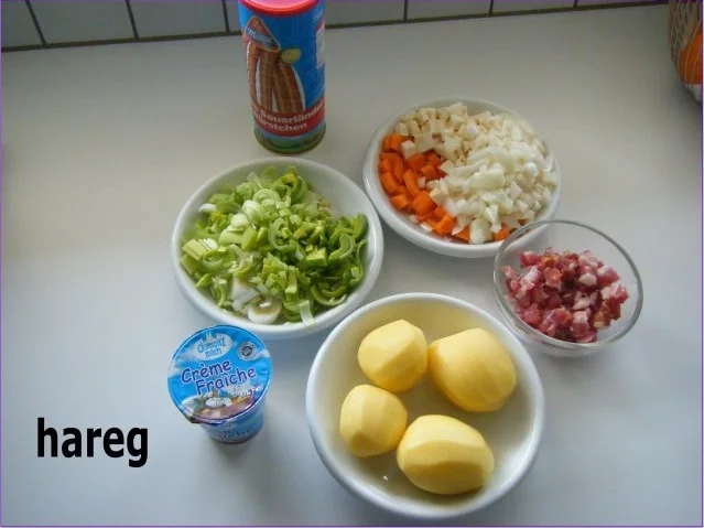 Rezept: Kartoffelsuppe Bild Nr. 2 Kartoffelsuppe - Rezept - Bild Nr. 2