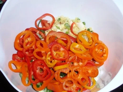 Fisch-Gemüse aus dem Backofen mit Basmati-Reis - Rezept - Bild Nr. 6