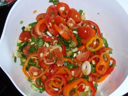 Fisch-Gemüse aus dem Backofen mit Basmati-Reis - Rezept - Bild Nr. 8