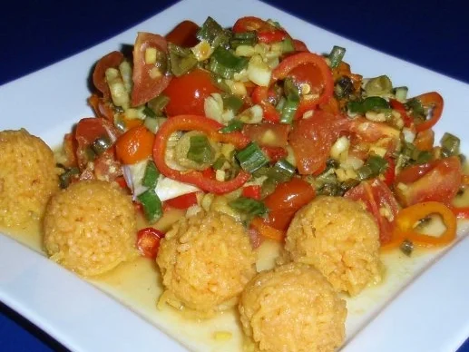 Fisch-Gemüse aus dem Backofen mit Basmati-Reis - Rezept - Bild Nr. 15