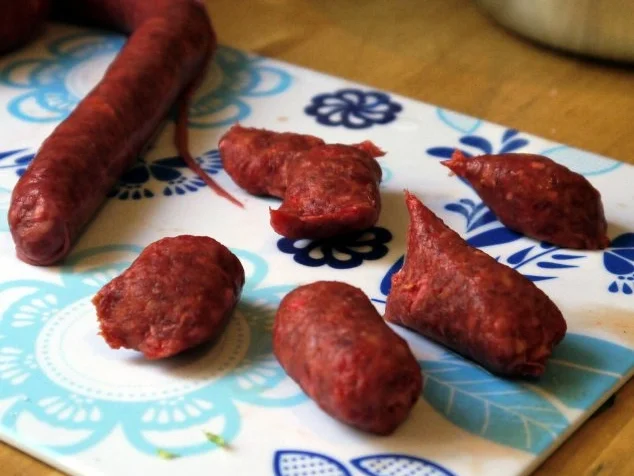 Lauwarmer Salat mit Merguez und karamellisierten Tomaten - Rezept - Bild Nr. 5