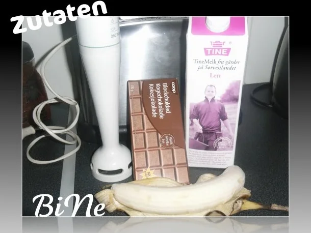 BiNe` S BANANEN - SCHOKO - SHAKE - Rezept - Bild Nr. 3