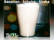 BiNe` S BANANEN - SCHOKO - SHAKE - Rezept