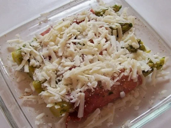 Vorspeise: Gratinierter grüner Spargel mit Proscuitto - Rezept - Bild Nr. 6