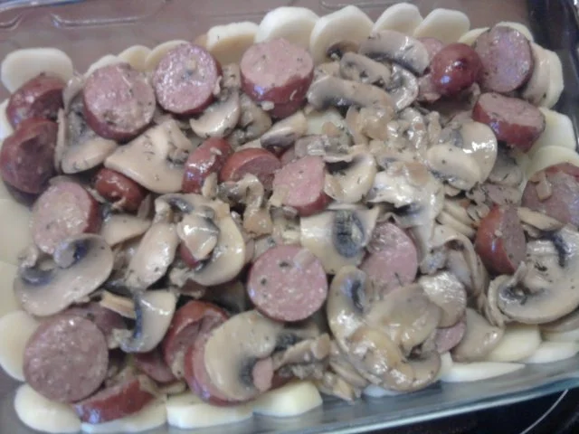 Mettwurst-Kartoffel-Auflauf - Rezept - Bild Nr. 6