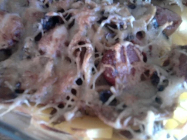 Mettwurst-Kartoffel-Auflauf - Rezept