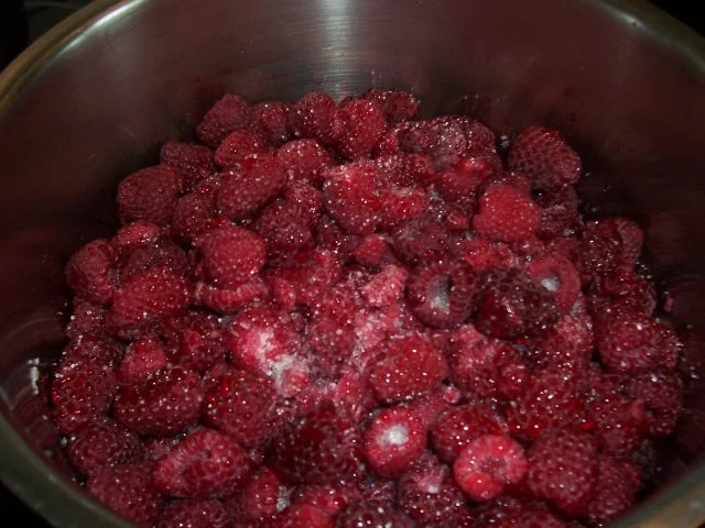 Fruchtaufstrich-Himbeere, sehr kalorienarm - Rezept