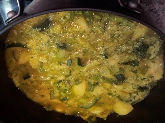 Grüner Eintopf mit Knoblauch + frischem März-Gemüse - Rezept - Bild Nr. 7