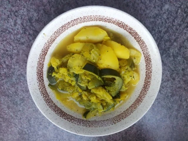 Grüner Eintopf mit Knoblauch + frischem März-Gemüse - Rezept - Bild Nr. 4