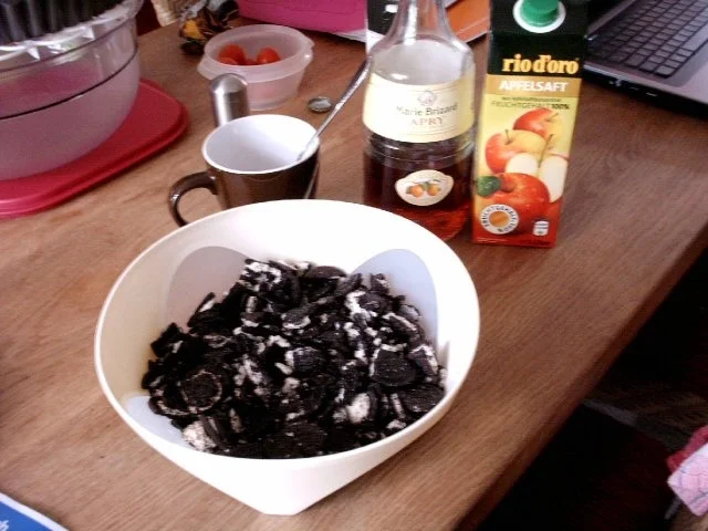 Oreo Keks Ricotta mit Ananas - Rezept - Bild Nr. 2