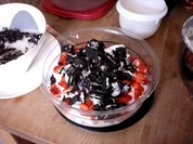 Oreo Keks Ricotta mit Ananas - Rezept