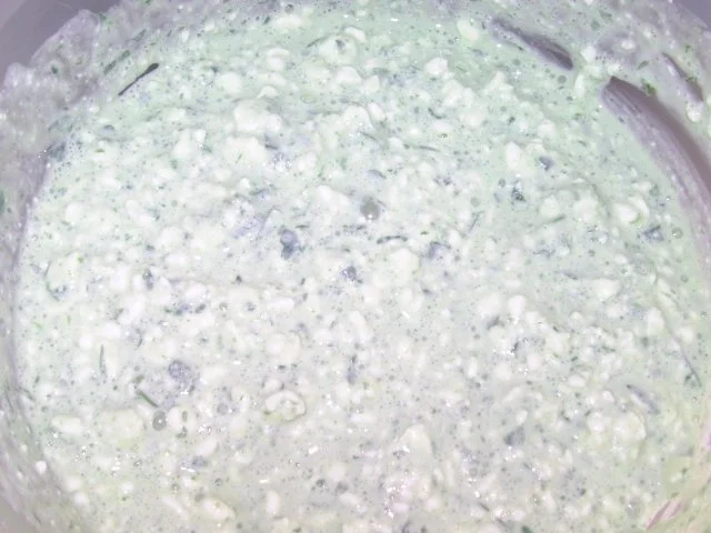 Bärlauch-Hüttenkäse - Rezept