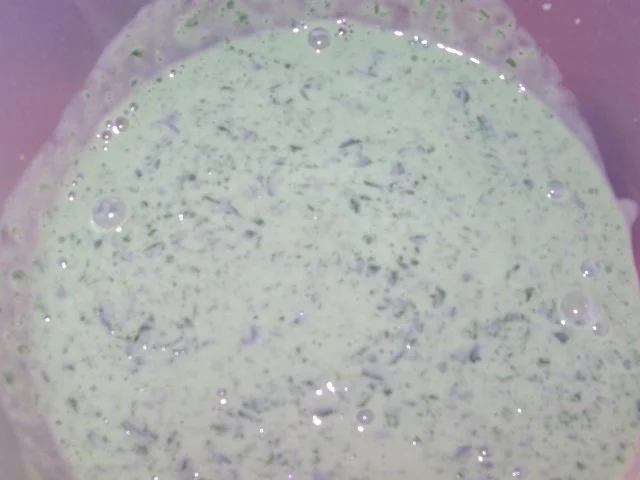 Bärlauch-Hüttenkäse - Rezept - Bild Nr. 2