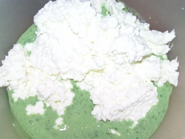 Bärlauch-Hüttenkäse - Rezept - Bild Nr. 3