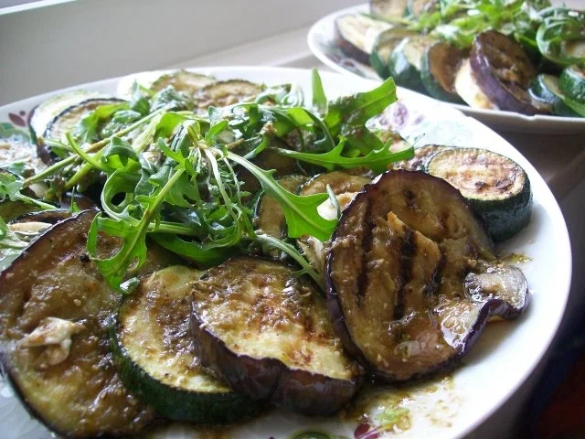 Rezept: Zucchini - Auberginen Teller Zucchini - Auberginen Teller - Rezept