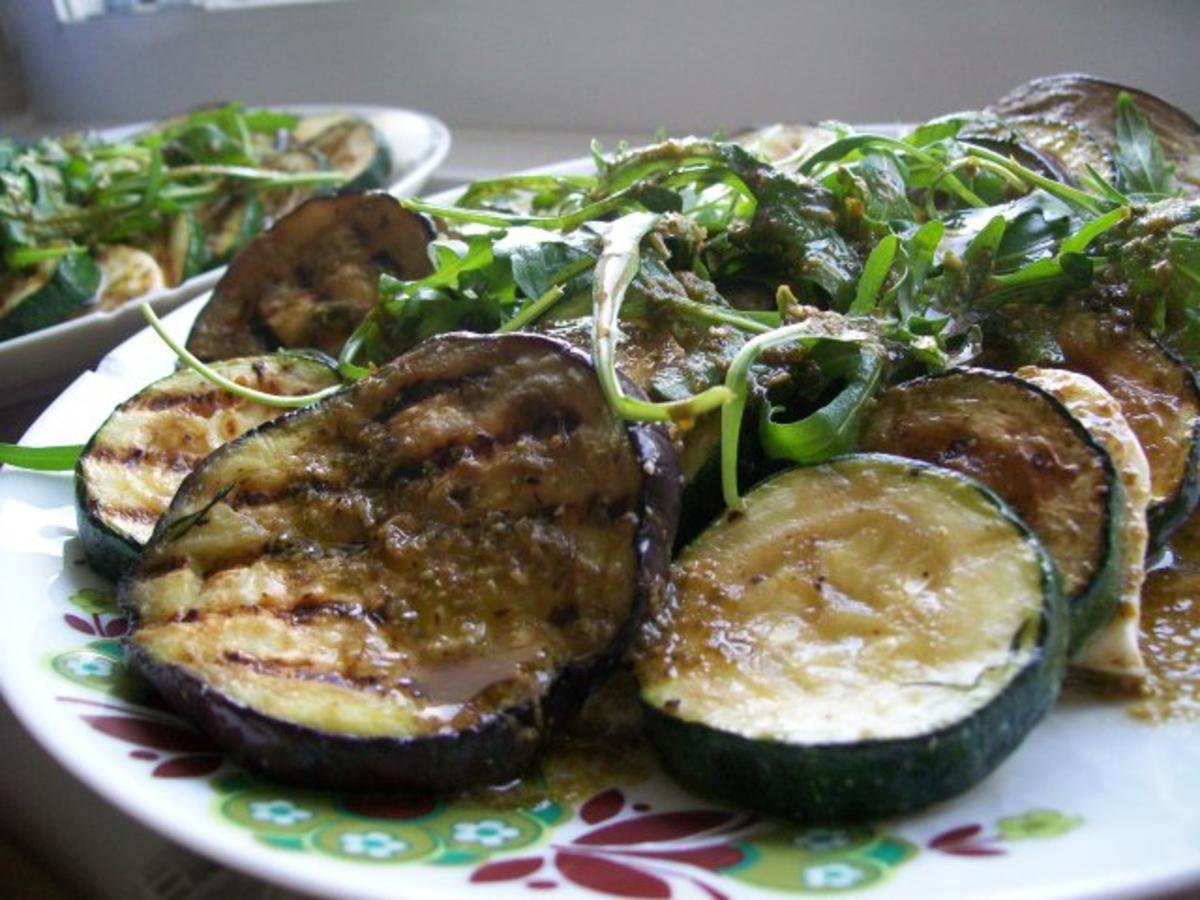 Zucchini - Auberginen Teller - Rezept - Bild Nr. 2