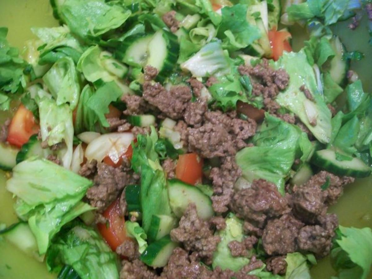 Fleisch Salat - Rezept