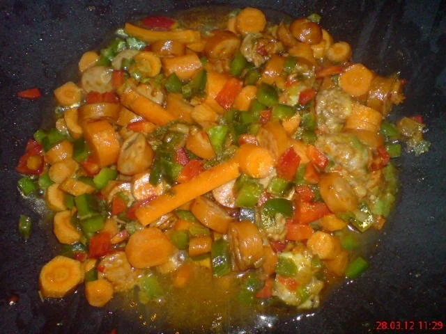 Ein Hauch von Asien ~~ GEBRATENE  NUDELN ~~ - Rezept - Bild Nr. 6