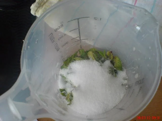 PFEFFERMINZSIRUP  ~~~ für heiße Tage ~~~ - Rezept - Bild Nr. 4