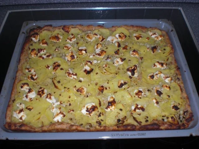 Kartoffelpizza-  die ganz besondere Pizza - Rezept