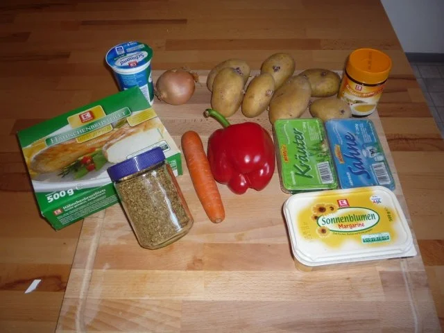 Weiße Hähnchen-Gemüsesuppe - Rezept