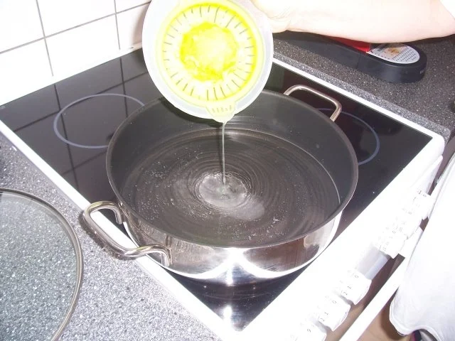 Schoko-Himbeer Äpfel himmlisch gebettet auf Vanille - Rezept - Bild Nr. 4